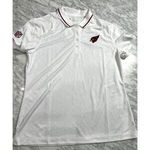 Nike Arizona Cardinals Dri-FIT On Field FOOTBALL Polo NFL Women’s Medium NEW